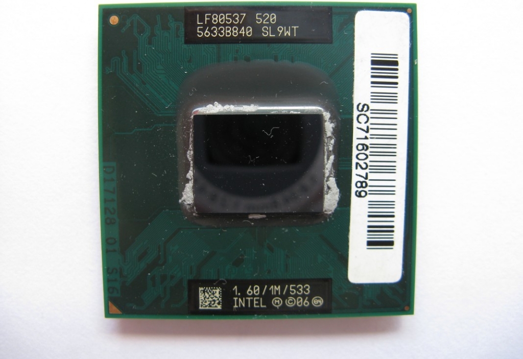 Intel celeron m 520 апгрейд