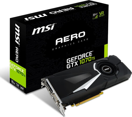 Porovnání MSI GeForce GTX 1070 Ti AERO 8G vs. MSI GeForce RTX 2060